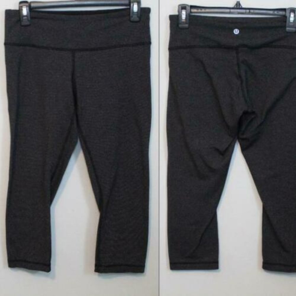 Lululemon Wunder Under Crop Yoga Pants H10904 - Picture 6 of 6